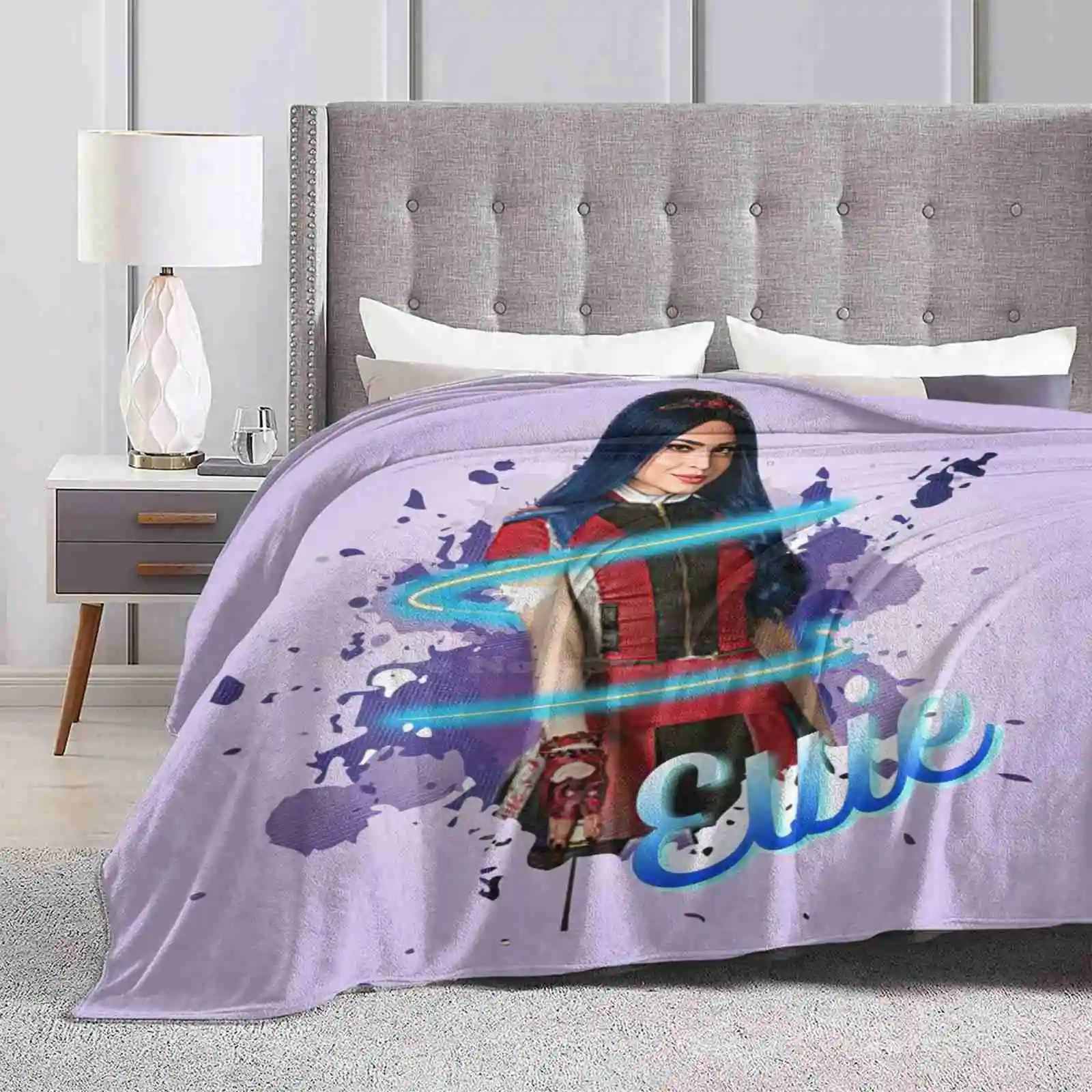 Evie принцессы-потомки 3 мягкие теплые тонкие одеяла потомки Queen Sofia Carson