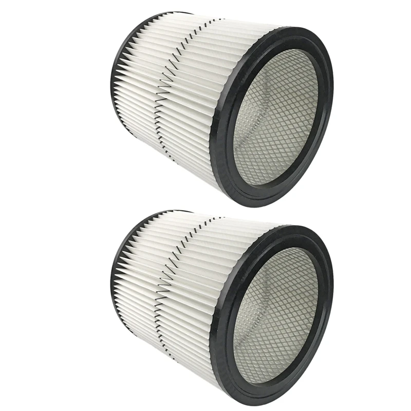 

17884 Vacuum Filter For Craftsman 9-17884 17920 17937 17935 Cartridge Filters For Dry Or Wet 6/8/12/16 Gallon Vacs 2Pcs