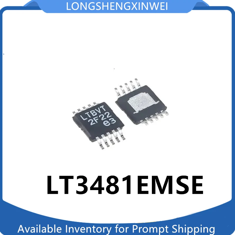 1 шт. Новый LT3481EMSE # PBF SMT MSOP10 чип регулятора переключателя LTBVT с трафаретной печатью
