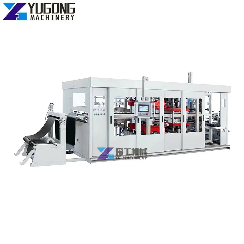 Машина для термоформования пластиковых чаш Автоматическая машина чашек