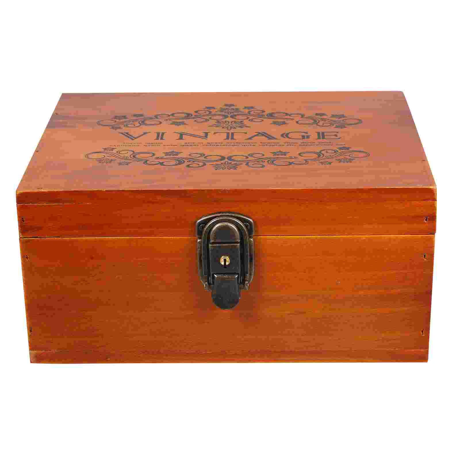 

Treasure Pirate Wood Keepsake Jewelry Box Vintage Trinket Box Pirate Party Favor