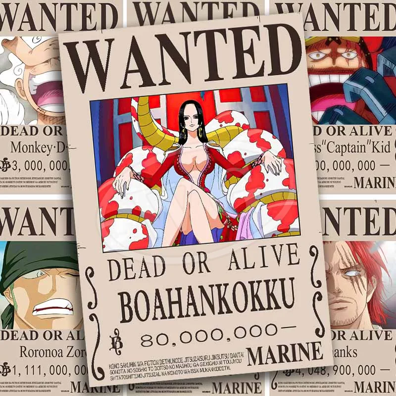 Фото Постеры с изображением Луффи из аниме One Piece, картины на холсте, изображения битвы, для декора стен комнат подростков, подарки №3