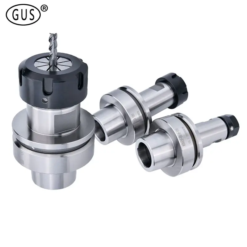 HSK63F ER16 ER25 ER32 ER40 Tool holder ER collet chuck Engraving Woodworking tools HSK 63F tool holder CNC for mechanical lathe