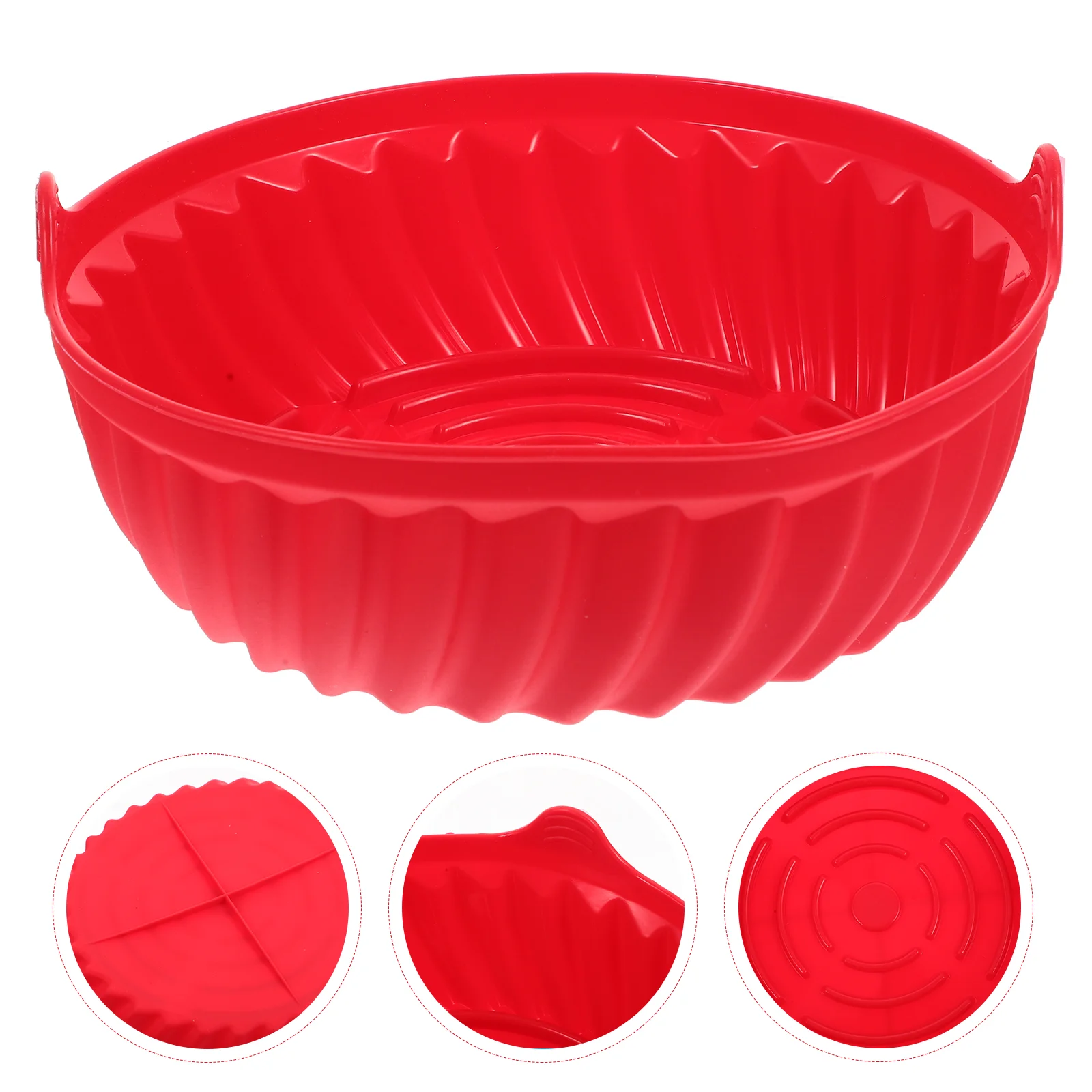 

Air Fryer Siliconetray Liner Oven Basket Mat Baking Pot Parchment Cooking Paper Accessories Cushion Pan Bowl Liners