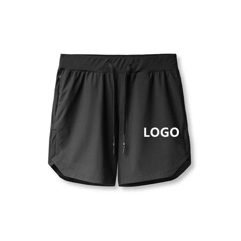 Custom Logo Men's Shorts Gym Fitness Training Jogging Pant Summer Men Casual Bodybuilding Joggers Shorts
