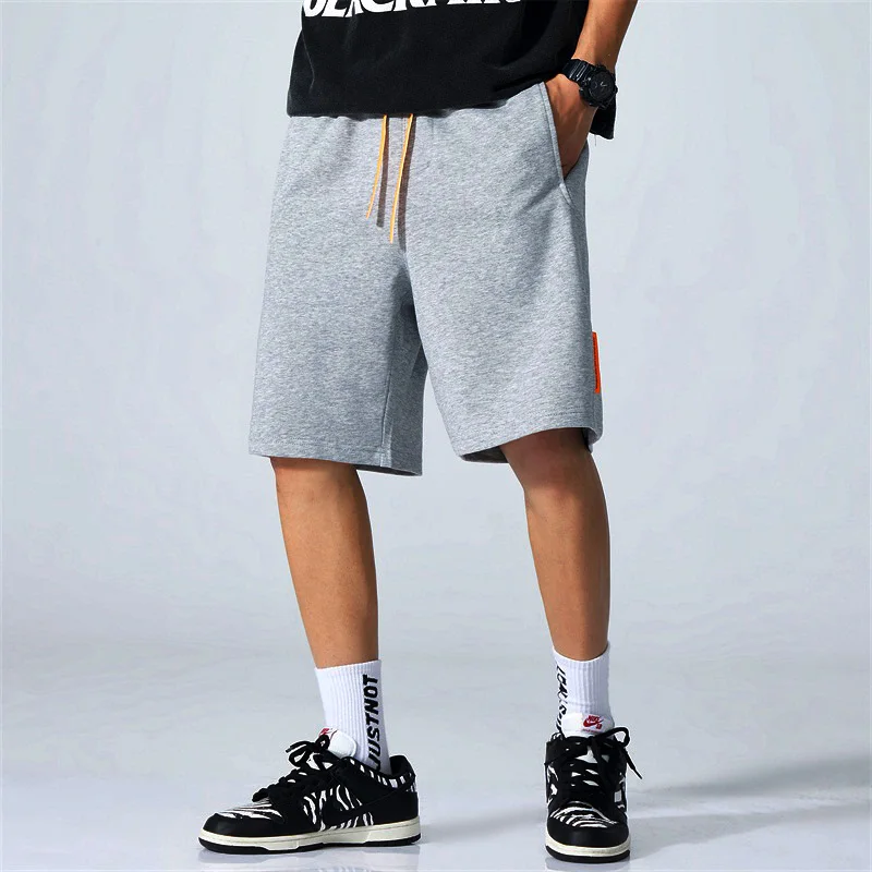 Youth Fashion Casual Sports Pants Midpants Trend Summer Korean Men'S 5-Point Trousers Students' Versatile Straight Loose Shorts