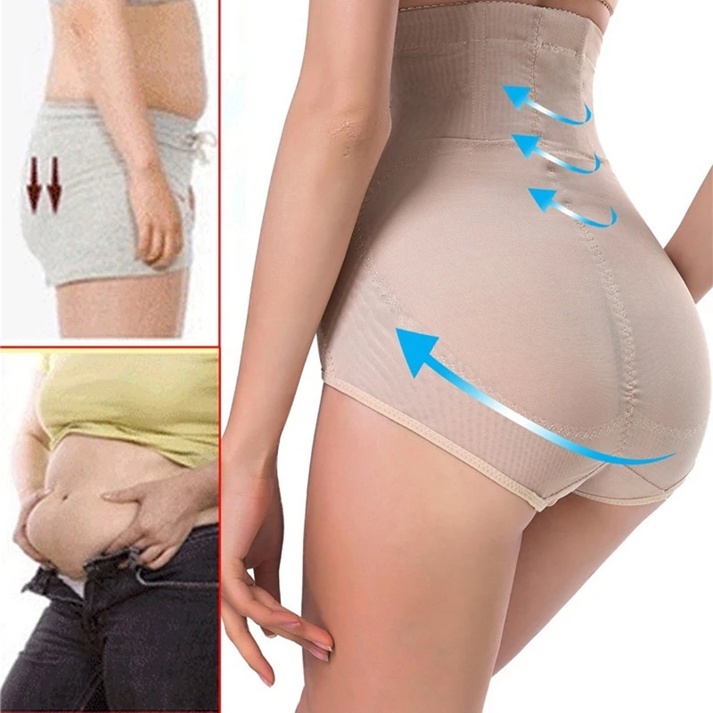 

High Waist Trainer Tummy Control Panties Butt Lifter Body Shaper Underwear Panty Hooks Corsets Hip Abdomen Enhancer Shapewear