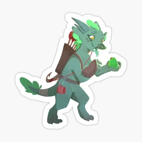 

Kobold Ranger 5PCS Stickers for Stickers Window Art Car Cute Laptop Water Bottles Cartoon Decorations Kid Print Bumper Luggage