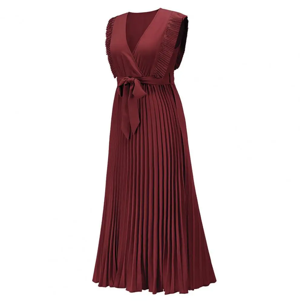 

Attractive Women Dress A-Line Summer Maxi Dress Elegant Slim-fitting Dress