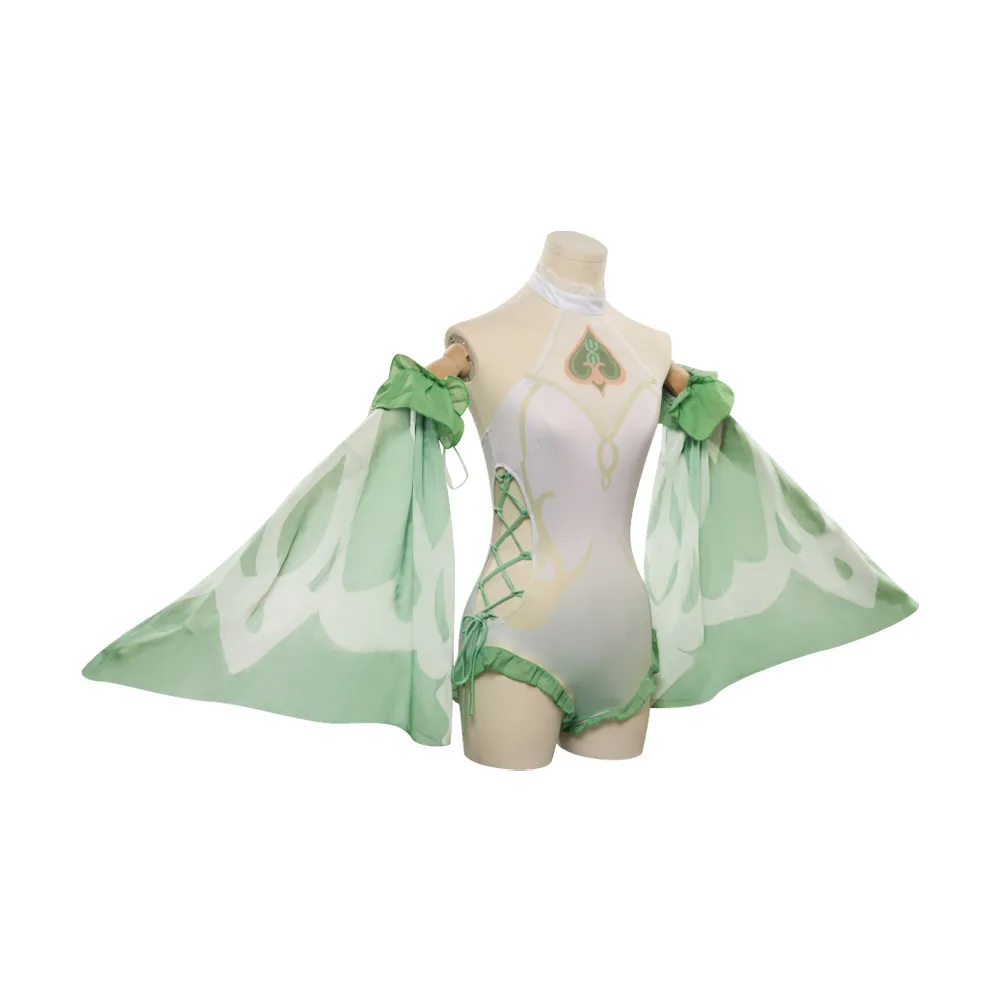 Купальник нахида для косплея Genshin ударопрочный костюм комбинезон наряды на