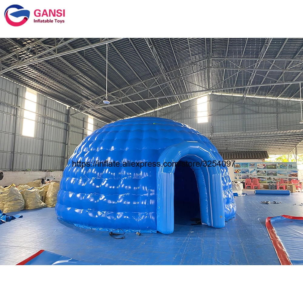 Надувная купольная палатка для наружного события портативная Водонепроницаемая