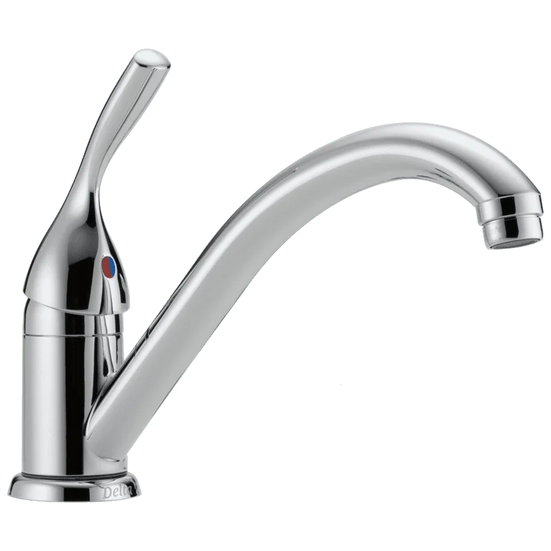 

Free Shipping Single Handle Kitchen Faucet in Chrome for kitchen bathroom