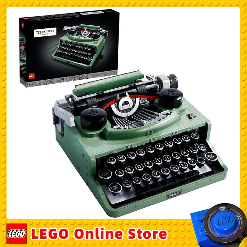 

LEGO & Ideas Typewriter 21327 Building Set for Adults (2079 Pieces)