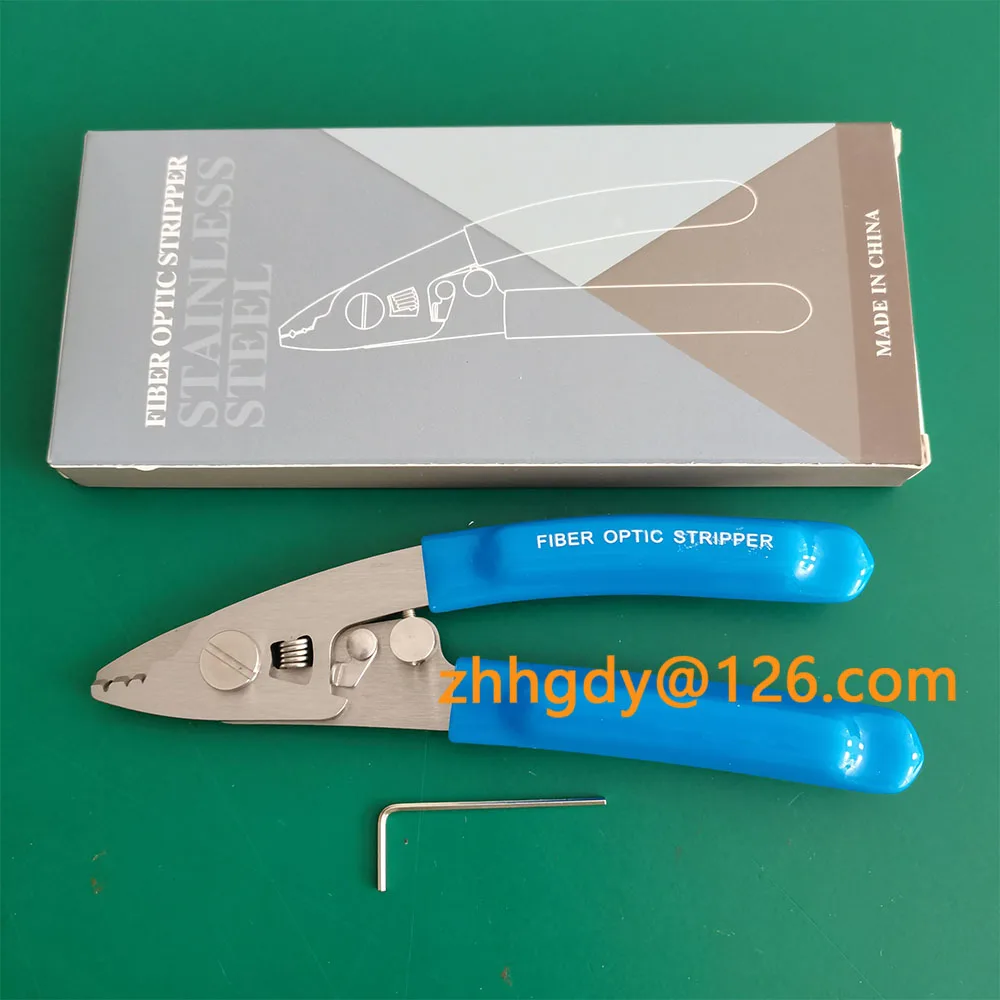 Stainless Steel Three-port Fiber Stripping Pliers FTTH Tool  Optic StrippingPlier Tool
