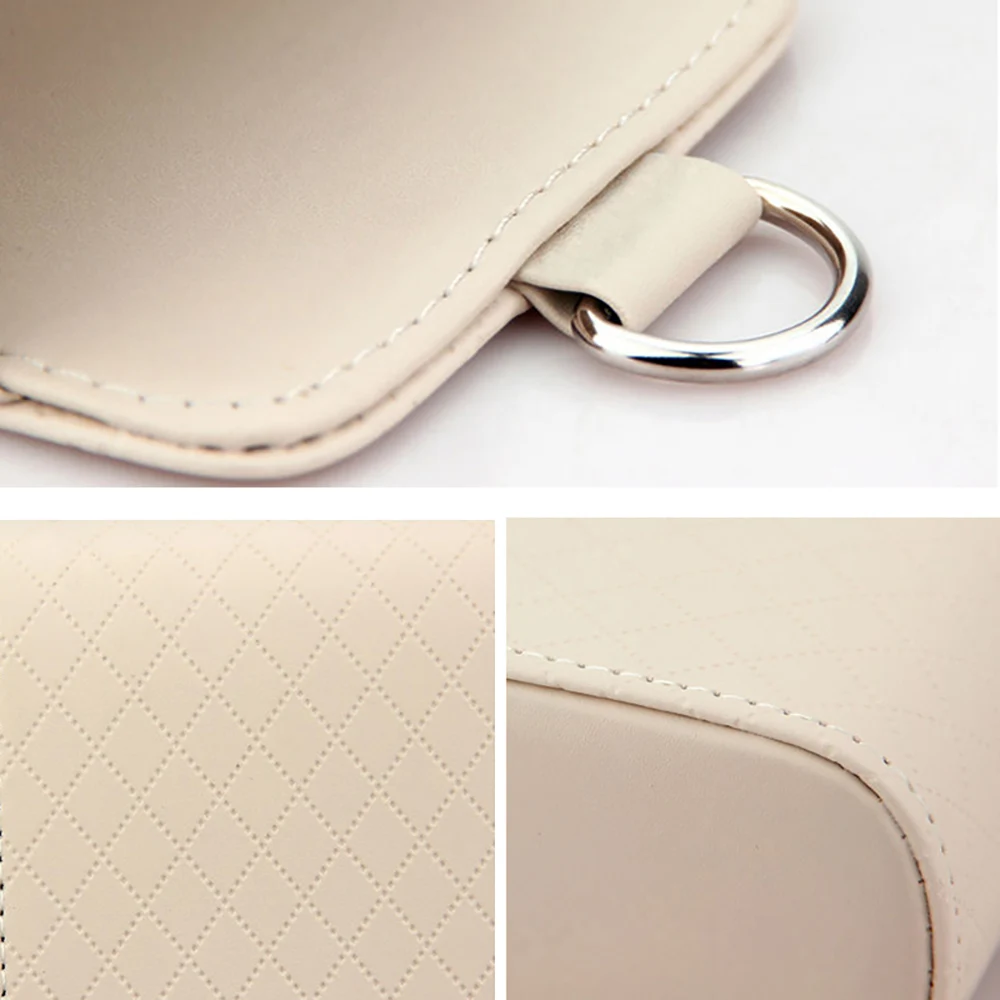 Шкатулка из овечьей кожи для автомобильного хранения автомобильный Органайзер