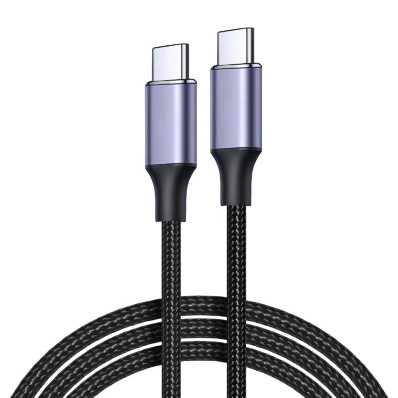 

USB C To Type C 60W Nylon Braided Data Cable for iPhone 15/15 15Pro 15Pro