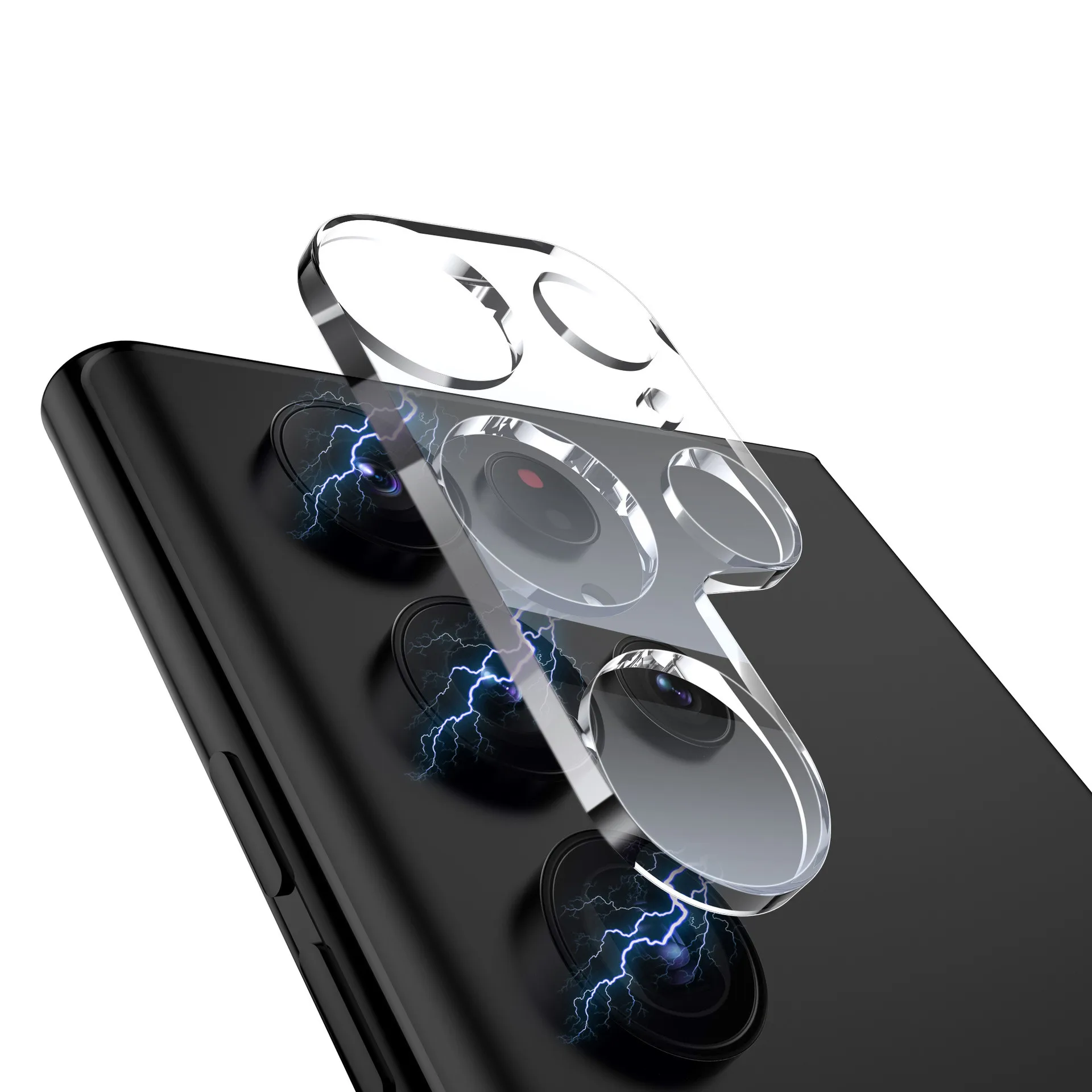 

Transparent Lens Protective Film For Samsung Galaxy S22 S22 Ultra S22 Plus Lens Tempered Phone Rear Glass Camera Hd Protector
