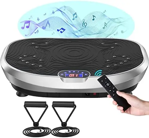

Plate Exercise Machine Whole Body Workout Vibrate Fitness Platform Lymphatic Drainage Machine for Weight Loss Shaping Toning Wel