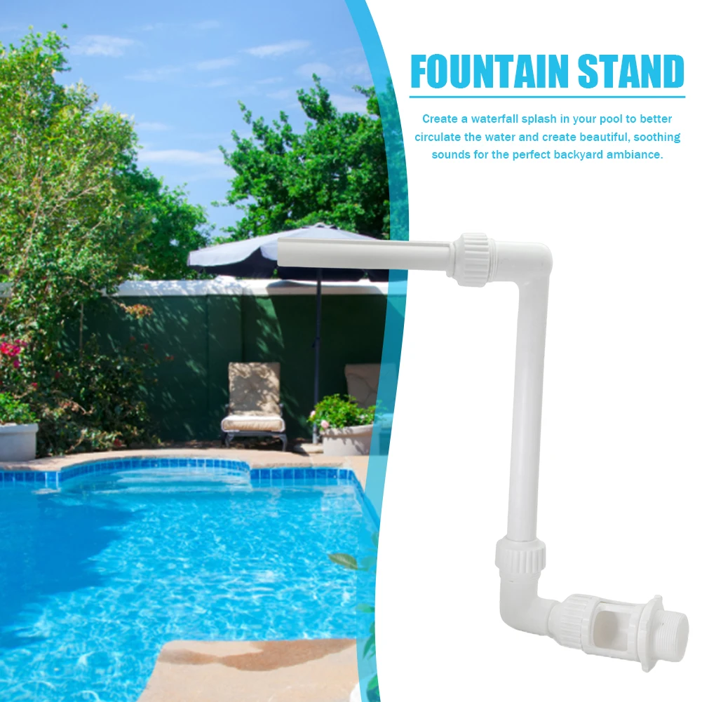 

Durable Sturdy Spray Pond Fountain Water Temperature Cooling Sprinklers Adjustable Direction Swimming Pool Water Pipe for Garden