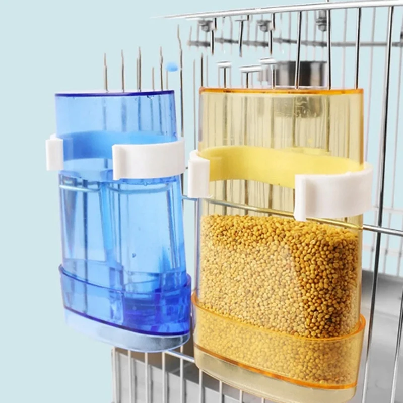 Контейнер для хранения канареек кормушка кормления птиц 1 шт.