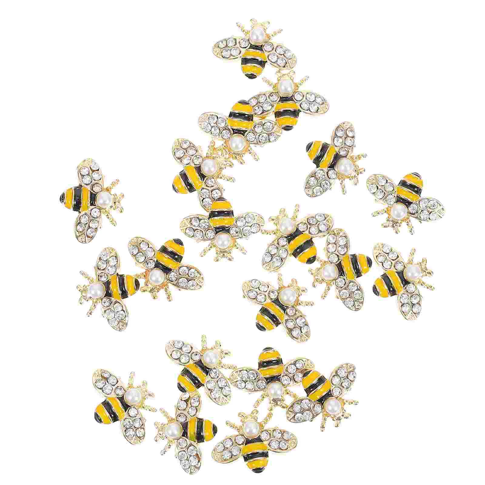 

20pcs Nail Gems 3d Nail Sticker Nail Slices Rhinestones Nail Stickers Nail Jewelry Decoration