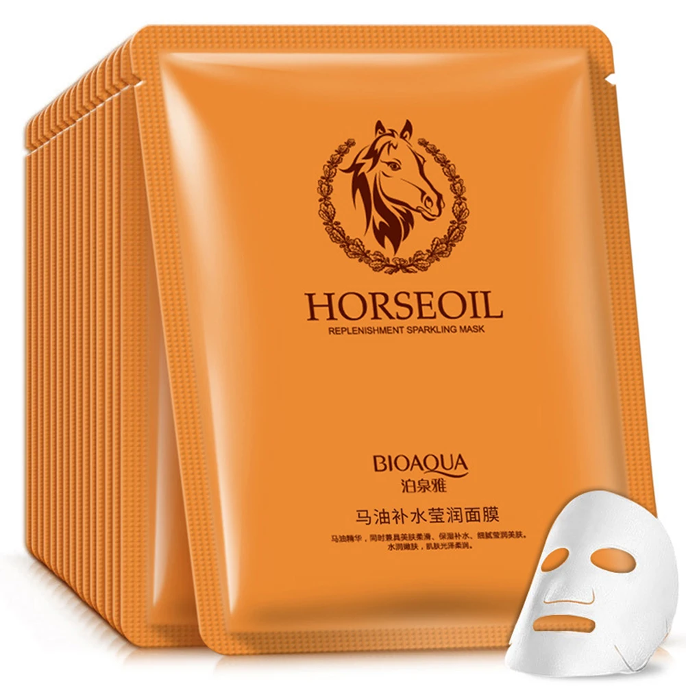 

1PC Whitening Hydrating Mask Anti Wrinkle Oil Paste Spring And Summer Moisturizing Oil Control Acne Shrink Pores Brighten Skin