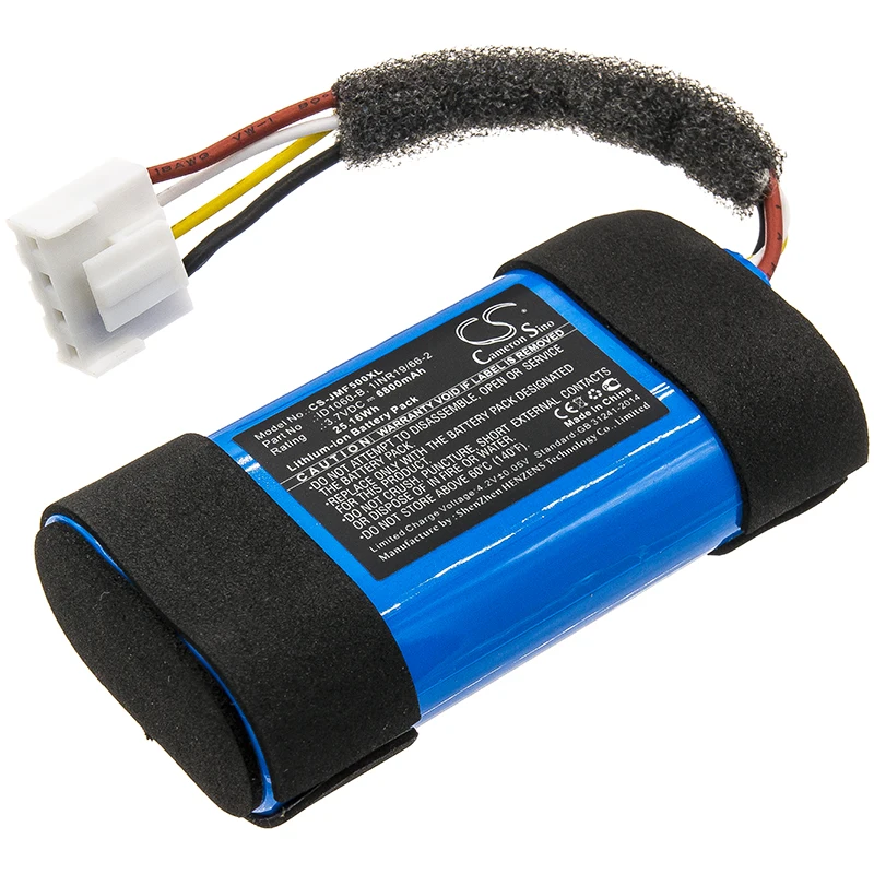 

Cameron Sino Speaker Replacement Li-ion Battery 6800mAh For 1INR19/66-2 Jabra Flip 5, JBLFLIP5WHTA Free Tools