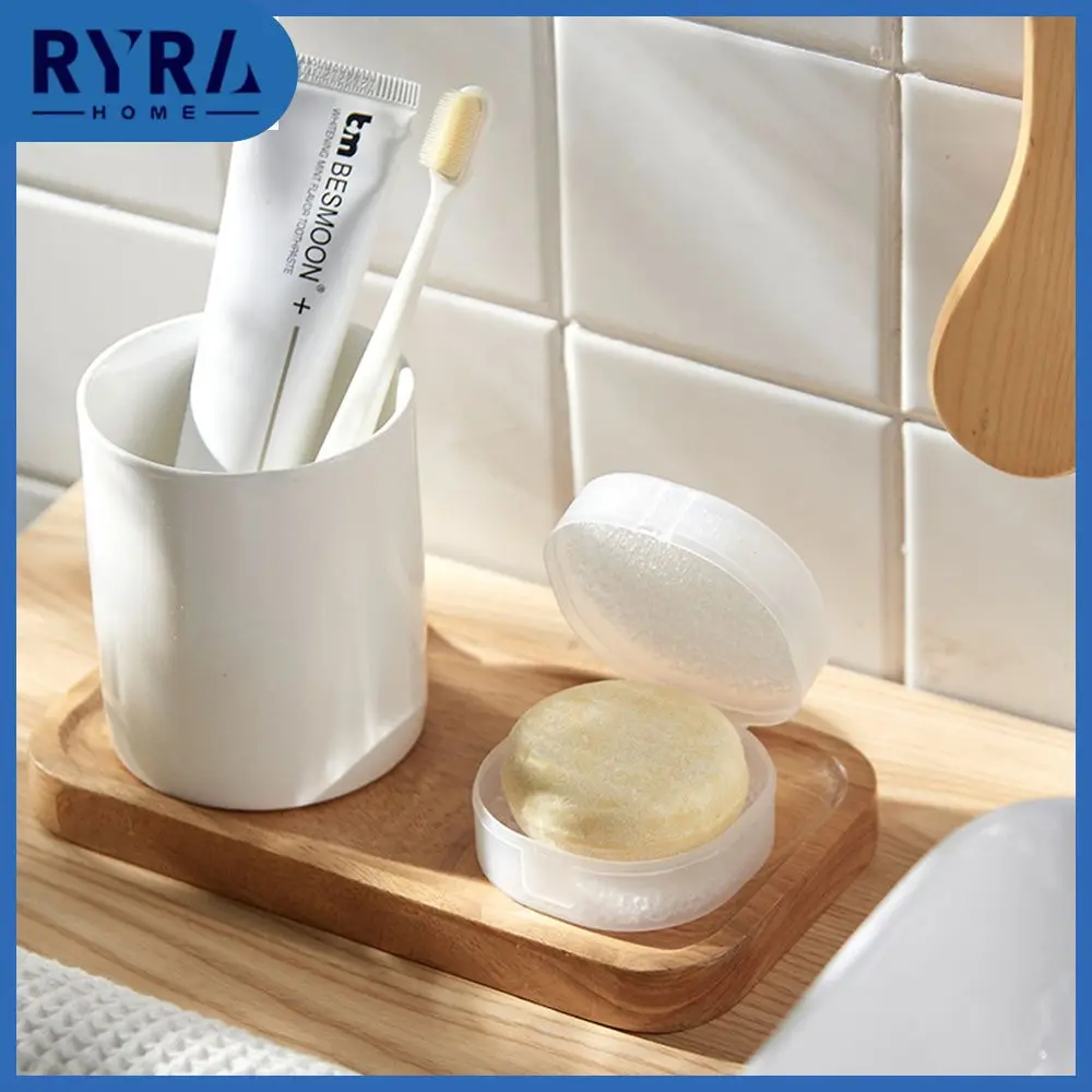 

Sealed And Portable Bathroom Storage Sealed Box Reusable Soap Box Round Edges And Corners Save Soap Soap Case Portable Soap Dish