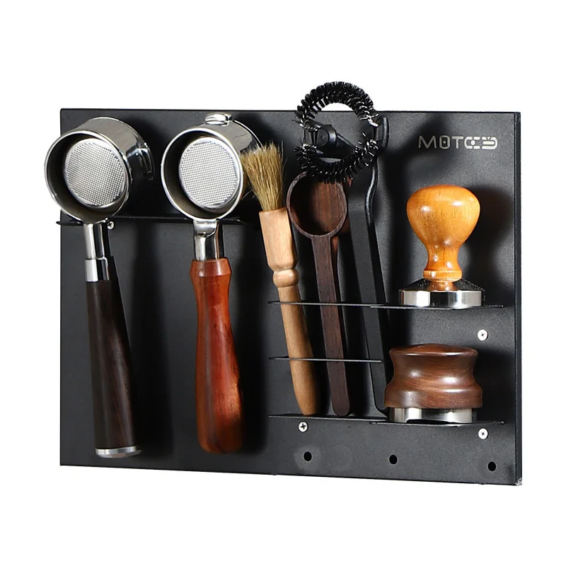 

Coffee Appliance Multi-function Storage Rack Cloth Powder Press Rack Coffee Appliance Rack Punch-free Coffee Storage Appliance