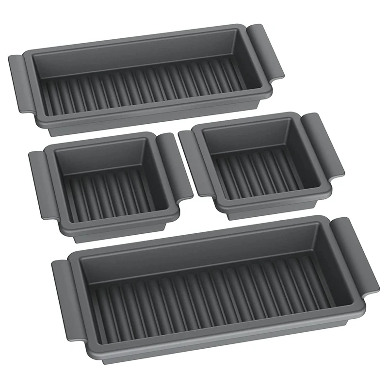 

Сковорода с листом, силиконовые антипригарные наборы жаропрочной посуды с усиленной металлической рамой, безопасная для духовки, набор из 4...