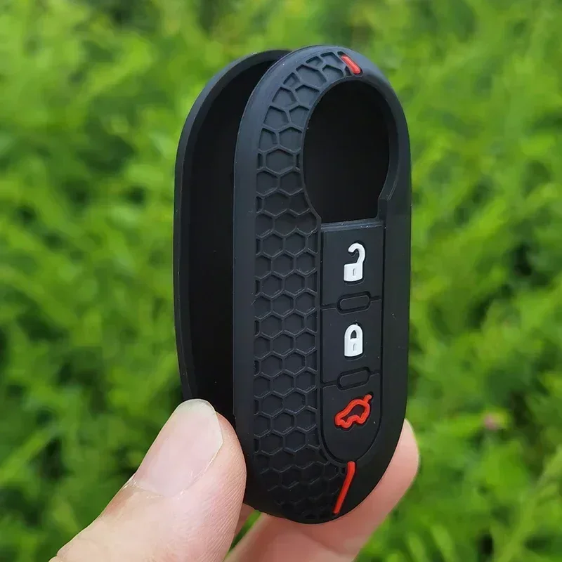 Новый силиконовый чехол для автомобильного ключа с дистанционным управлением Fiat