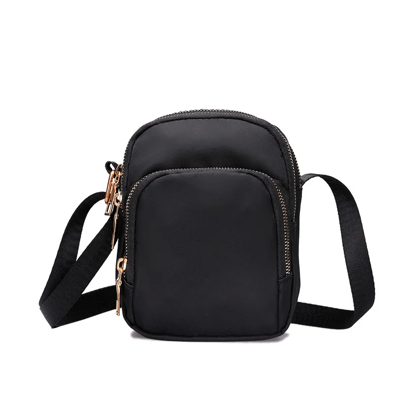 

Summer New Lady Shoulder Bags Watertight Pouch Oxford Fabric Mobile Phone Large Capacity Portable Small Crossbody Bag For Women