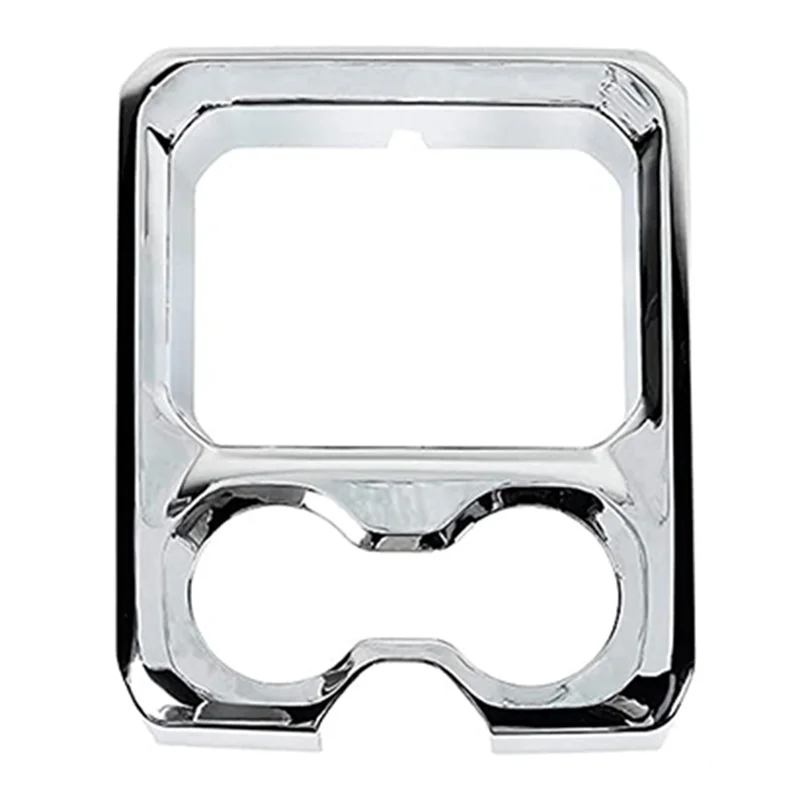 

Центральная консоль передний подлокотник подстаканник панель Крышка отделка для 2019-2022 Dodge RAM 1500 2500 3500, ABS серебро