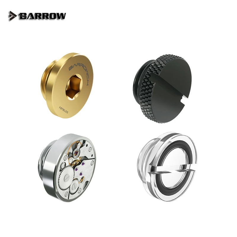 Barrowch Внутренняя шестигранная заглушка для водяного охлаждения компьютера Barrowch Внутренняя шестигранная заглушка для водяного охлаждения компьютера