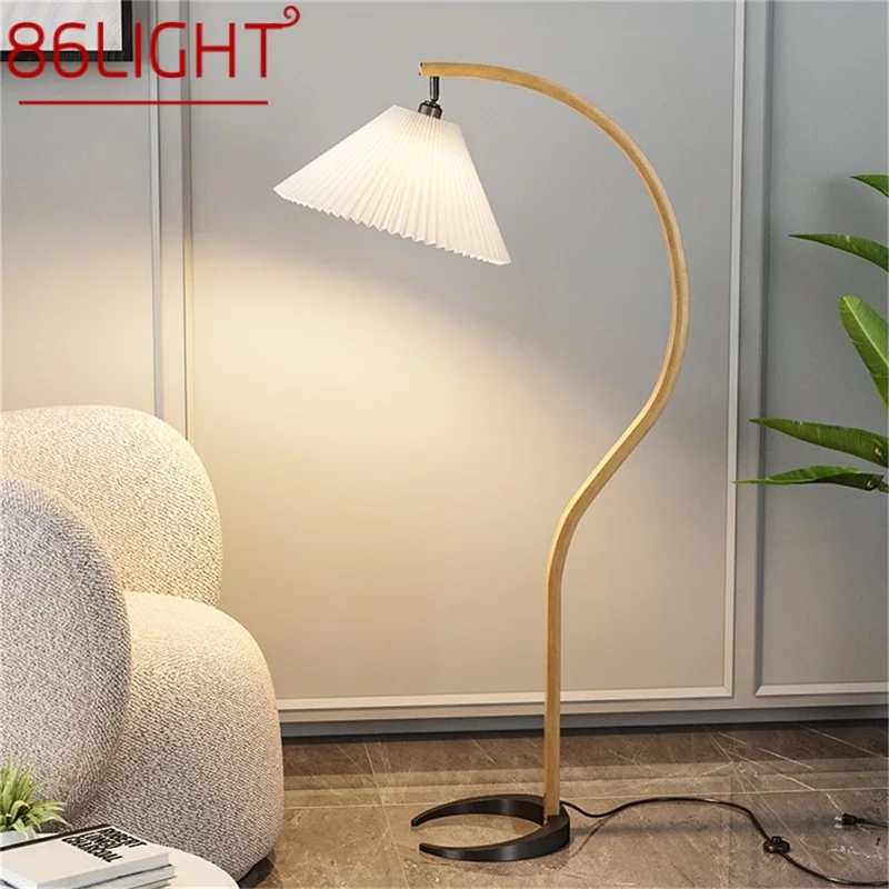 

86LIGHT Contemporary Floor Lamp Nordic Creative LED Vintage Standing Light for Home Decor Hotel Living Room Bedroom Bed Side
