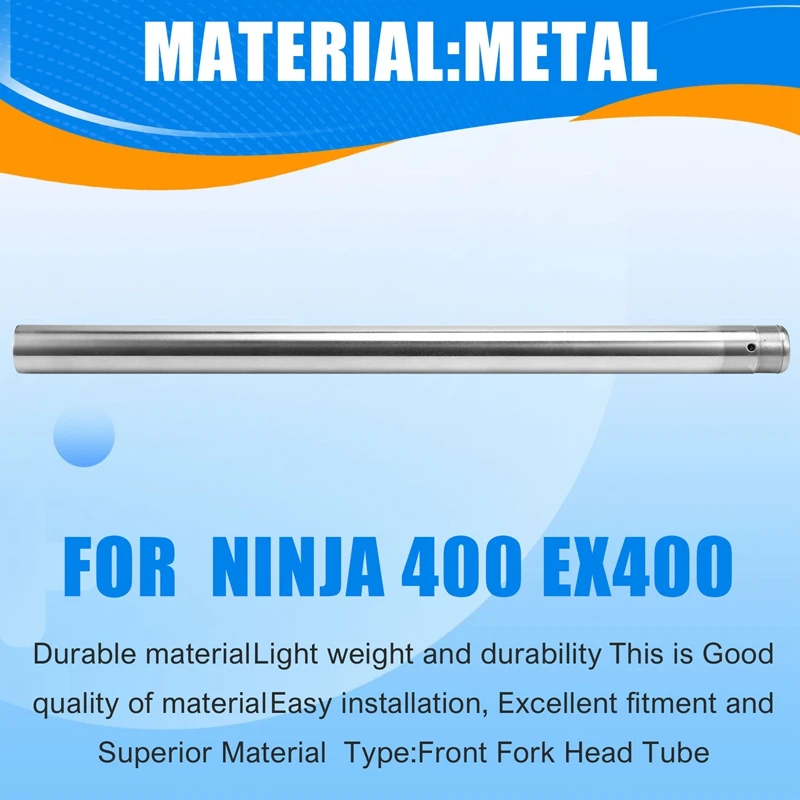 Сменная трубка головки вилки прямая для KAWASAKI Ninja 400 EX400 передняя