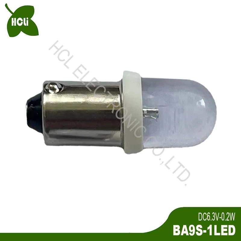 BA9S BAX9S T4W T11 1815 1895 DC3V 4.5V 5V 6V 6.3V 12V 24V Auto Led Indicator Lamp Game Console Bulb Light free shipping 20pc/lot