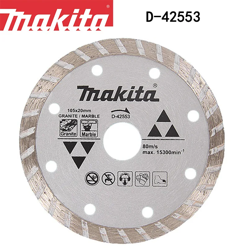 

Makita D-42553 Marble Flake Diamond Corrugated Ceramic Tile Vitrified Brick Concrete Cutting Piece