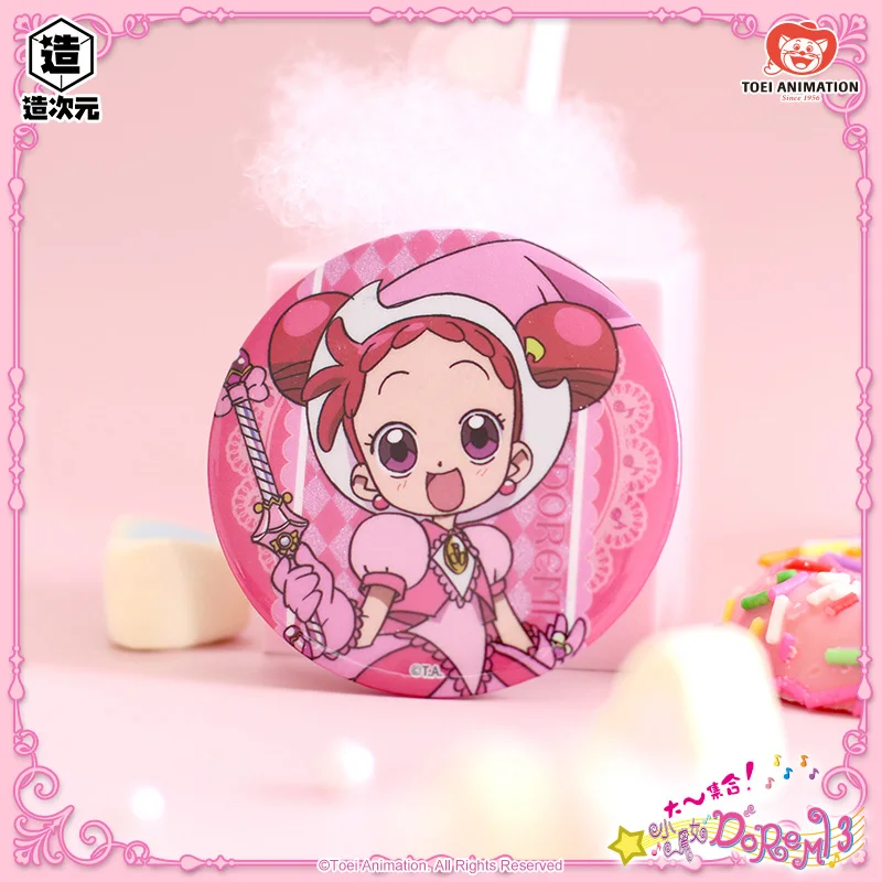 Doremi Asuka Momoko Figure Badge Brooch Pendant Ornament Accessories Children Present 1pcs
