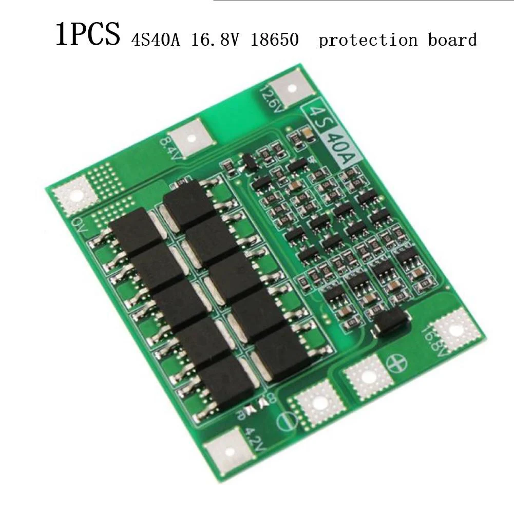 

Protection Board PCB 14.8V 40A 45x56mm 4S Accessory Balance Cell Balance