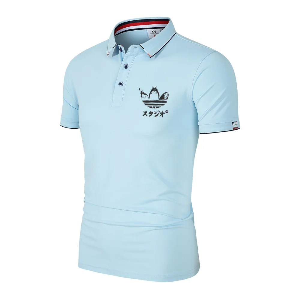 Tmall Studio Ghibli Cute Anime Funny Cartoon Men and Women Harajuku Ullzang Kawaii New Casual Tennis Baseball Golf Top T-shirt