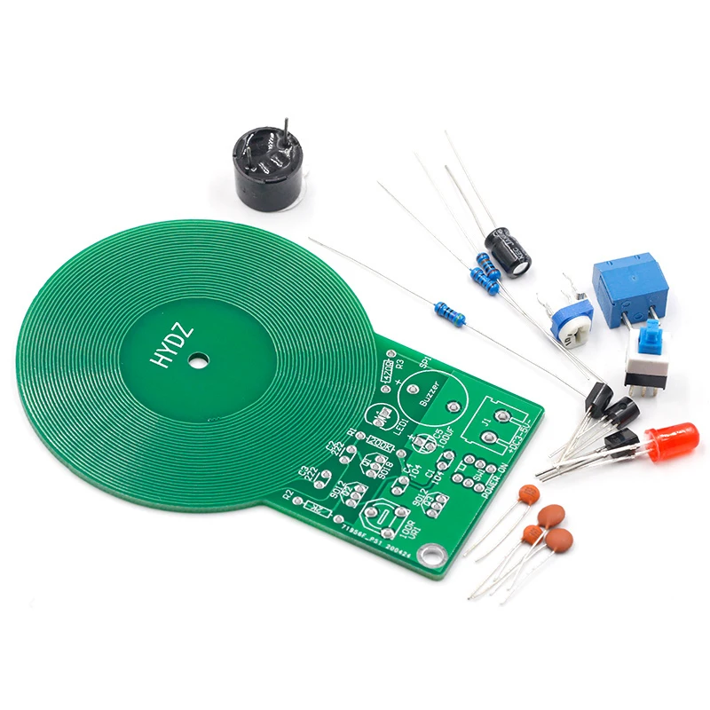 Kit Electronic Kit Dc 3v-5v 60mm Non-contact Sensor Board Module Diy Electronic Part Metal Detector