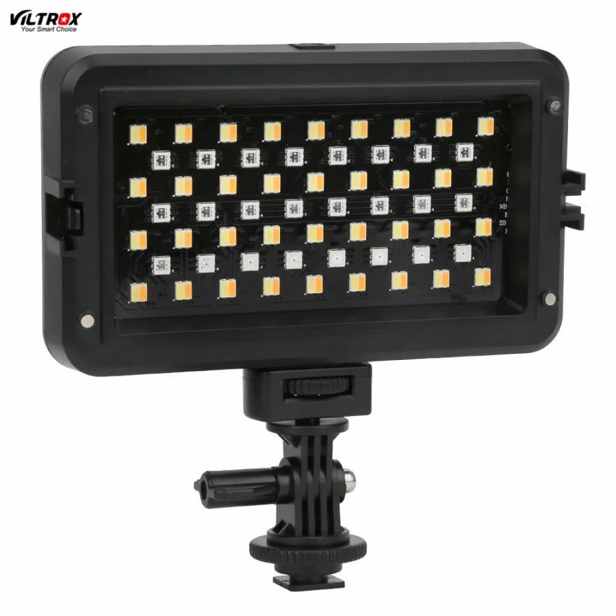

VILTROX RB10 RGB Colorful LED Video Light 2500-8500K Color Temperature Dimmable Photography Lamp ringlight Shooting Fill Light