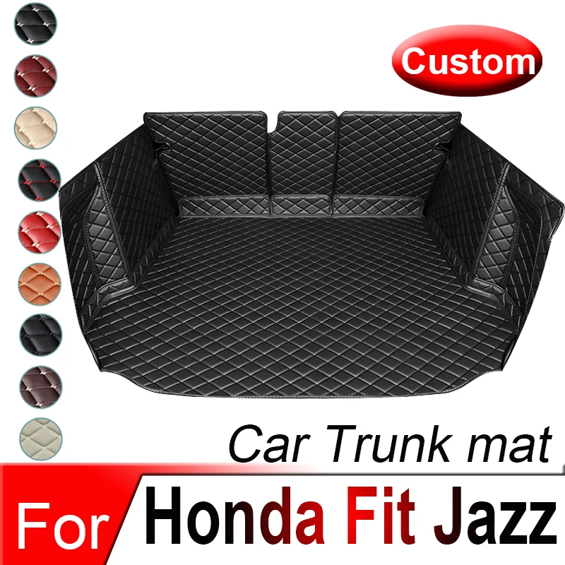 

Коврики для багажника автомобиля для Honda Fit Jazz GK3 4 5 6 7 2014 2015 2016 2017 2018 2019 2020 специальный коврик для багажника автомобильные аксессуары