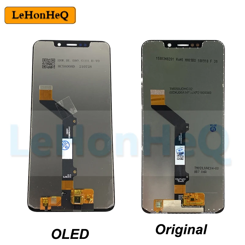 OLED/оригинальный ЖК-дисплей для Motorola Moto One P30 Play дисплей в сборе XT1941-1 XT1941-3 с