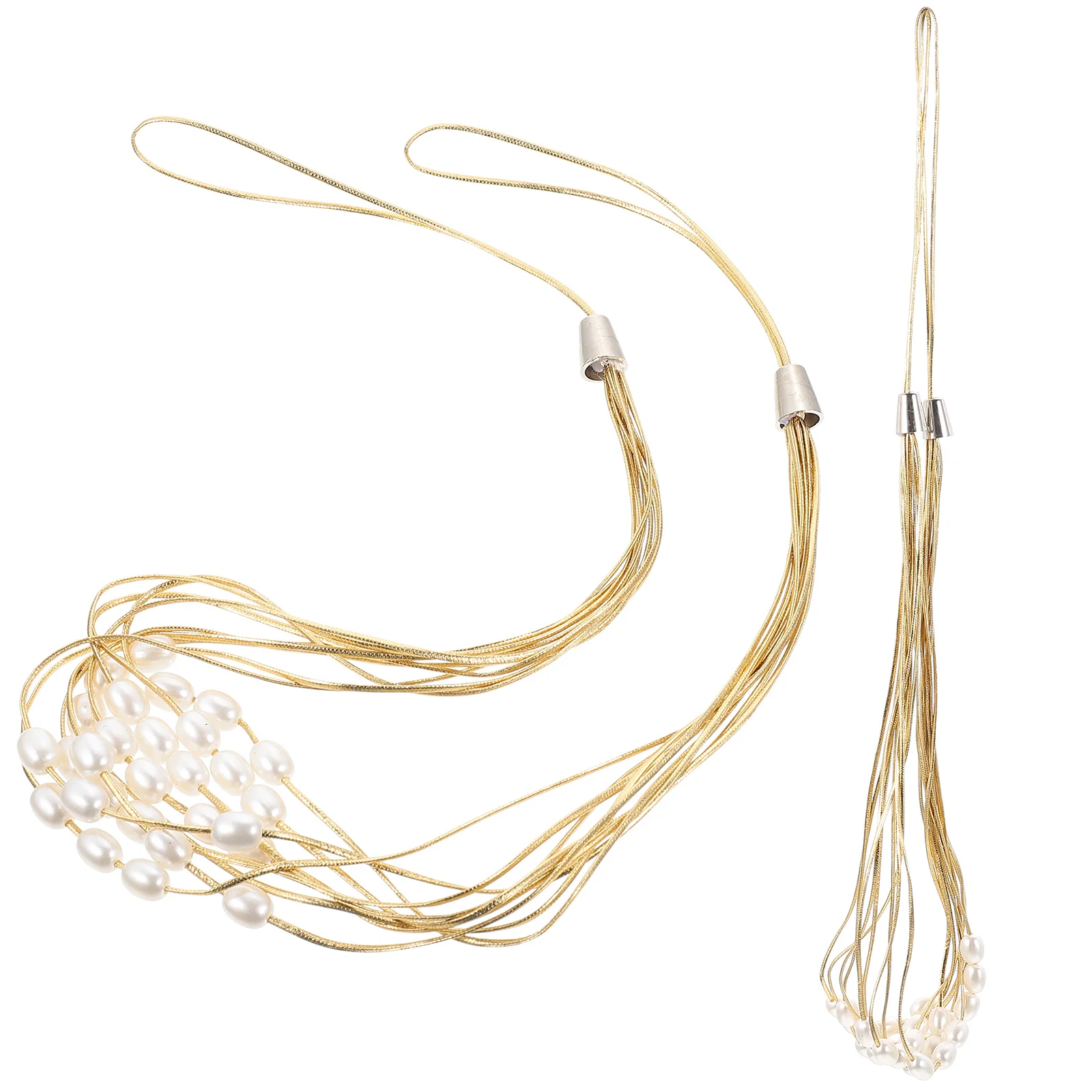 

Curtain Rope Tieback Tie Holdbacks Pearl Drapery Decorative Backs Tiebacks Holdback Holder Holders Window Decor Buckles Drapes