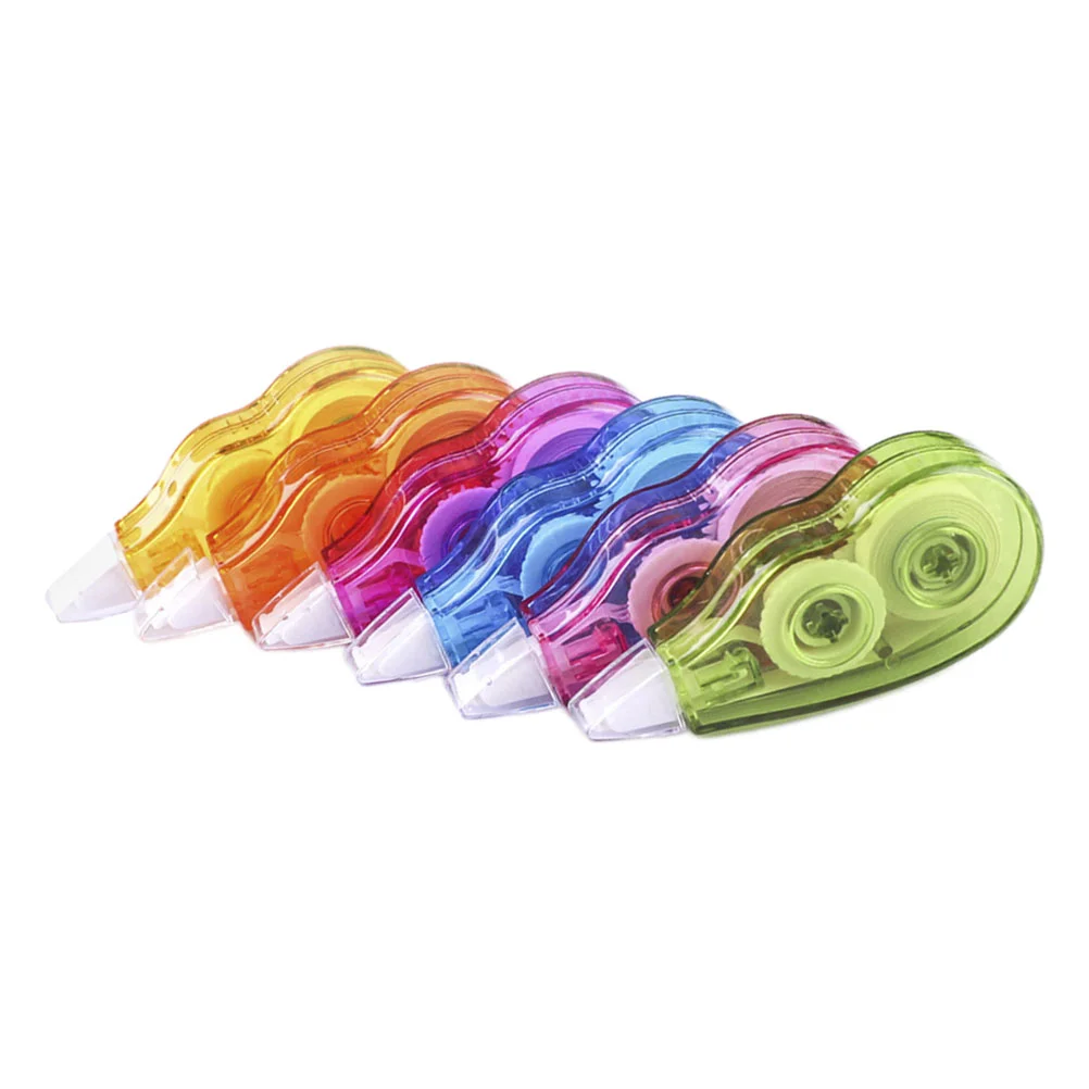 

6 Pcs Correction Tape Daily White-out Children Accessory Suits Kids Student Supply Ink Stationery