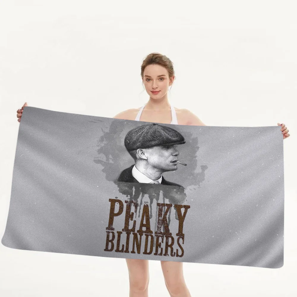 P-Peaky B-Blinders Пляжное полотенце из микрофибры для ТВ впитывающее быстросохнущее