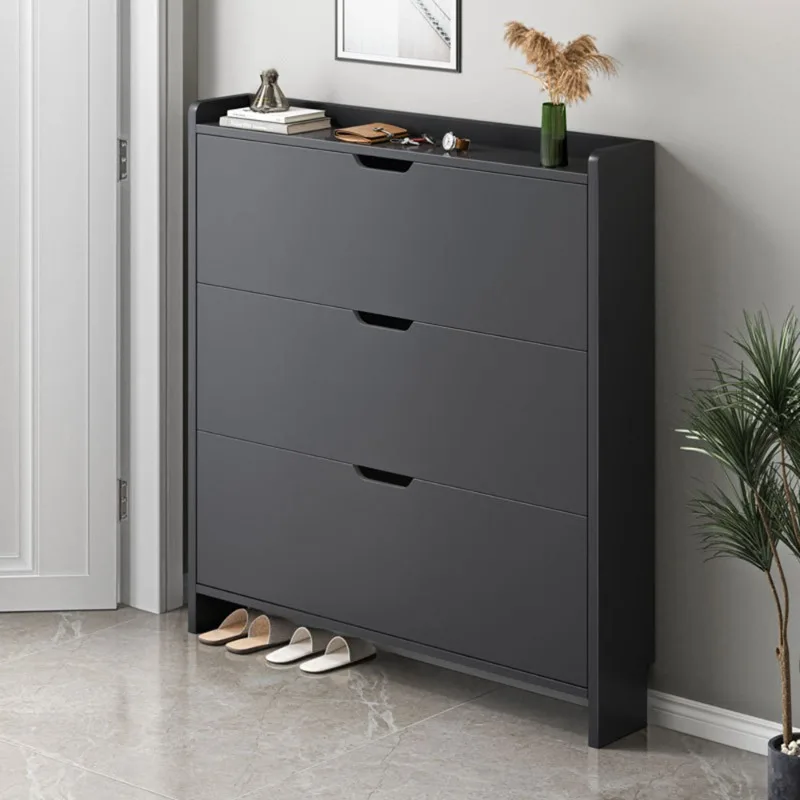 

Ultra Thin Shoe Rack Flip Bucket Shoe Rack Display Household Indoor Bedroom Dustproof Storage Shoe Cabinet Scarpiere Furniture