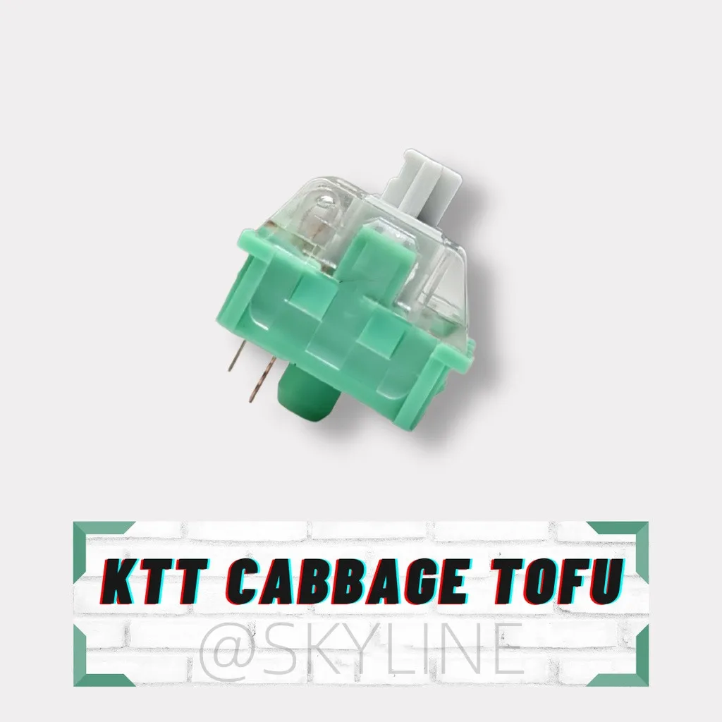 Переключатели KTT для механической клавиатуры игровые совместимые с Cherry MX